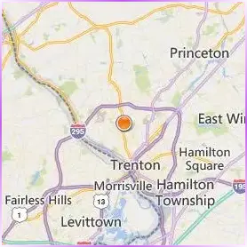 The College of New Jersey Location Map The College of New Jersey Location Map