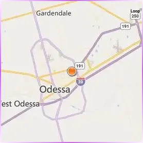 The University of Texas Permian Basin Location Map The University of Texas Permian Basin Location Map