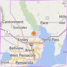 The University of West Florida Location Map