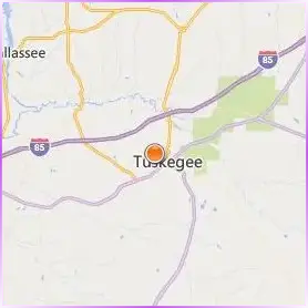 Tuskegee University Location Map Tuskegee University Location Map