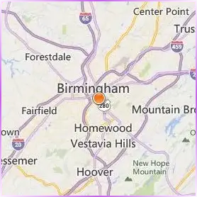 University of Alabama at Birmingham Location Map University of Alabama at Birmingham Location Map