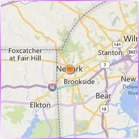 University of Delaware Location Map University of Delaware Location Map