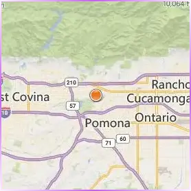 University of La Verne Location Map