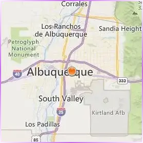 University of New Mexico Location Map University of New Mexico Location Map