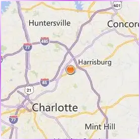 University of North Carolina at Charlotte Location Map University of North Carolina at Charlotte Location Map