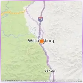University of the Cumberlands Location Map University of the Cumberlands Location Map
