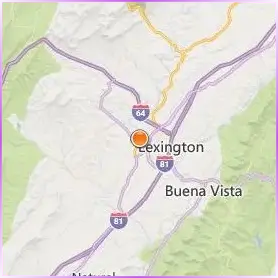 Washington and Lee University Location Map Washington and Lee University Location Map