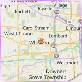 Wheaton College Location Map Wheaton College Location Map
