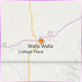 Whitman College Location Map Whitman College Location Map